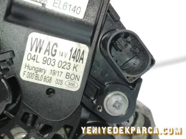SEAT ATECA ŞARJ DİNAMOSU 12V 140 AMPER LİN UÇLU